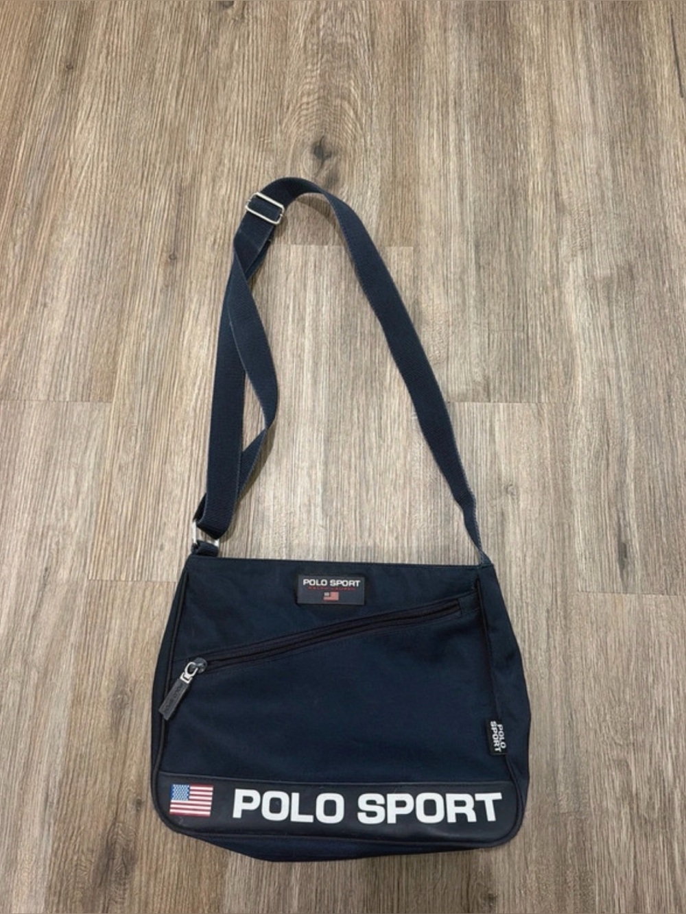 vintage polo sport bag